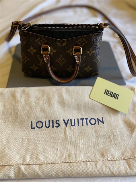 lv pallas nano|LOUIS VUITTON Monogram Nano Pallas Black .